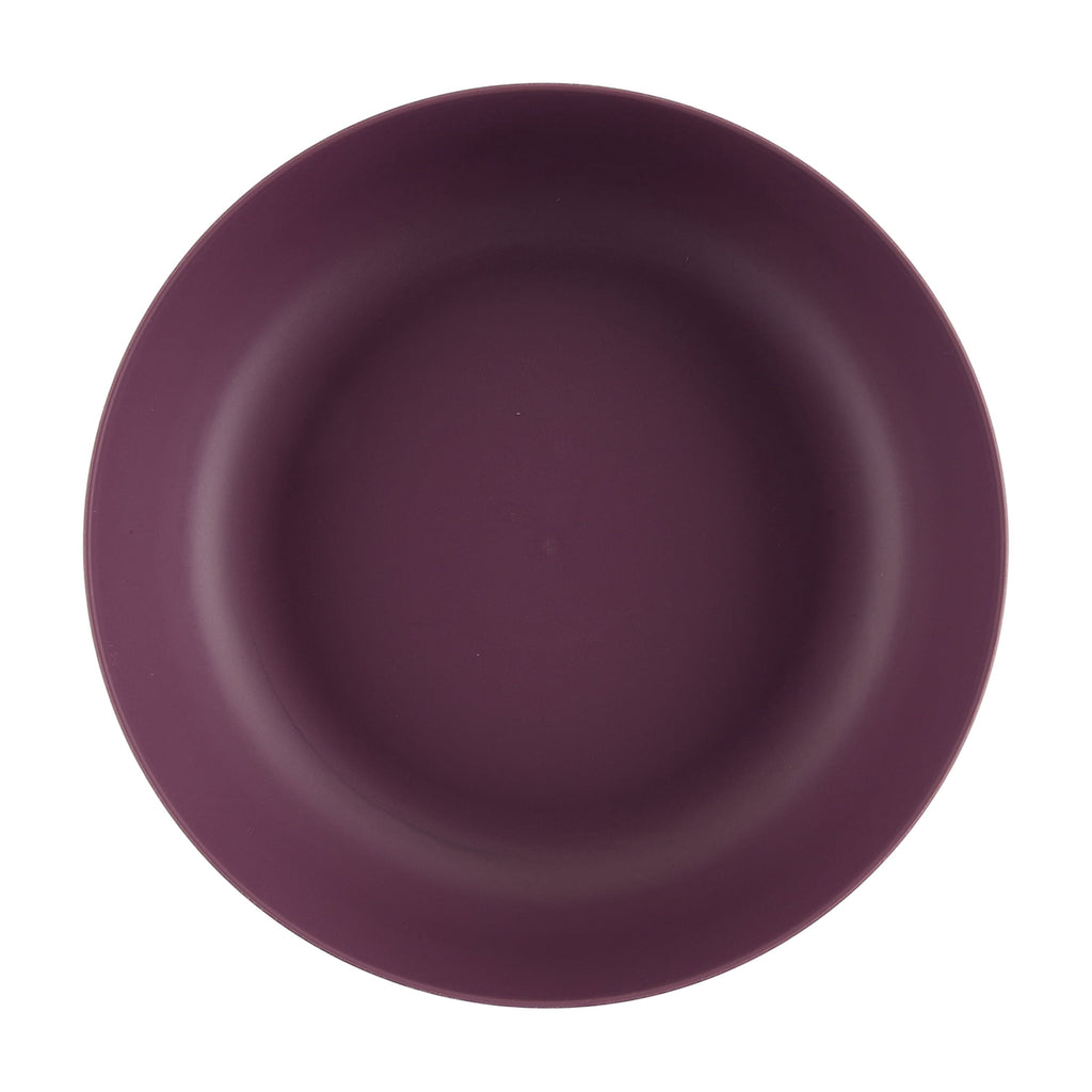 Mainstays 42 oz Round Plastic Dinner Bowl, Etched Bats, Black
