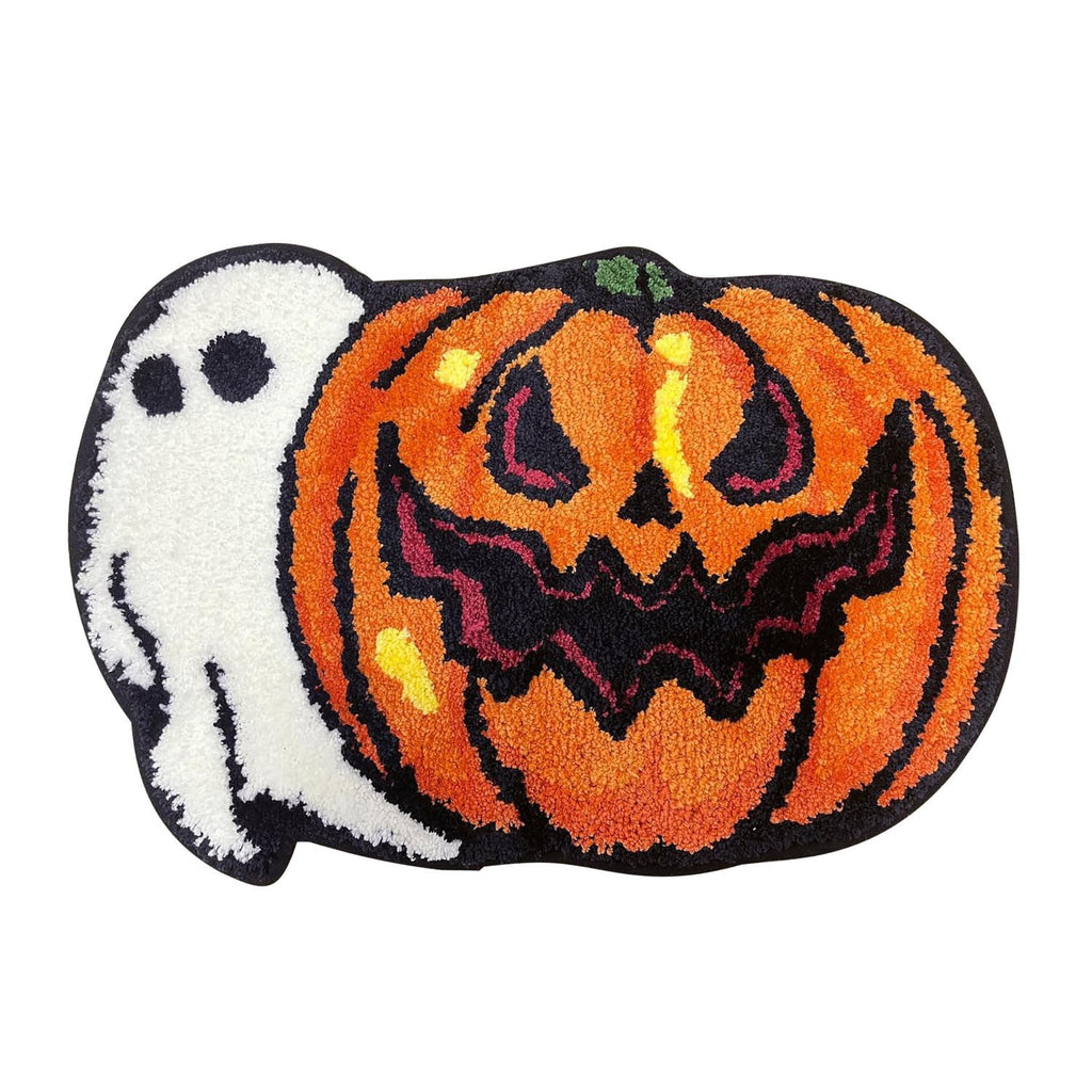 Stijggn Halloween Kitchen Rugs Halloween Mat Halloween Decorations Doormat, Welcome Mats for Front Door,Spooky Outdoor Mats for Front Door, Living Room, Bedroom, K-ids' Room