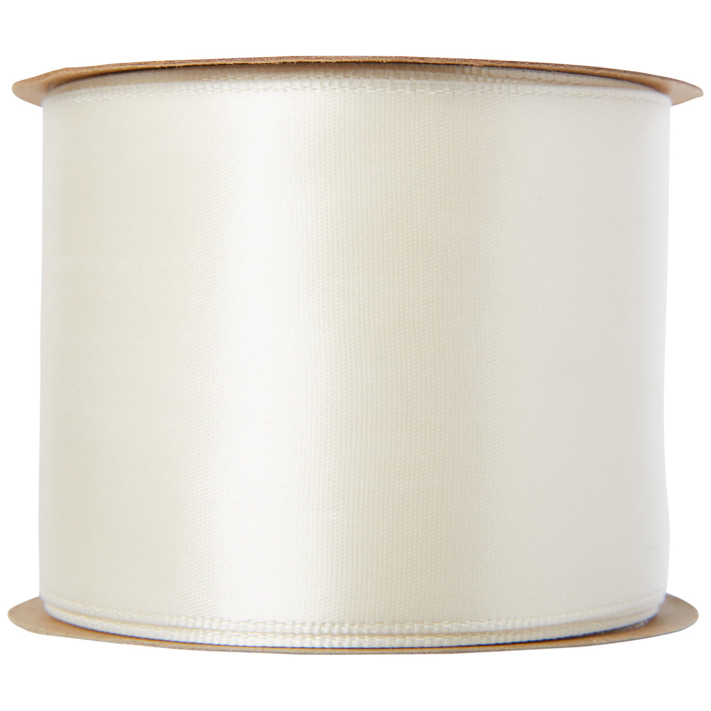 (2 pack) Offray Ribbon, Red 2 1/4 inch Single Face Satin Polyester Ribbon for Sewing, Crafts, and Gifting, 9 feet, 1 Each