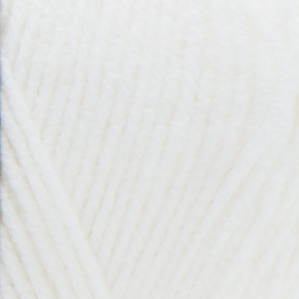 Red Heart Super Saver® 4 Medium Acrylic Yarn, White 7oz/198g, 364 Yards