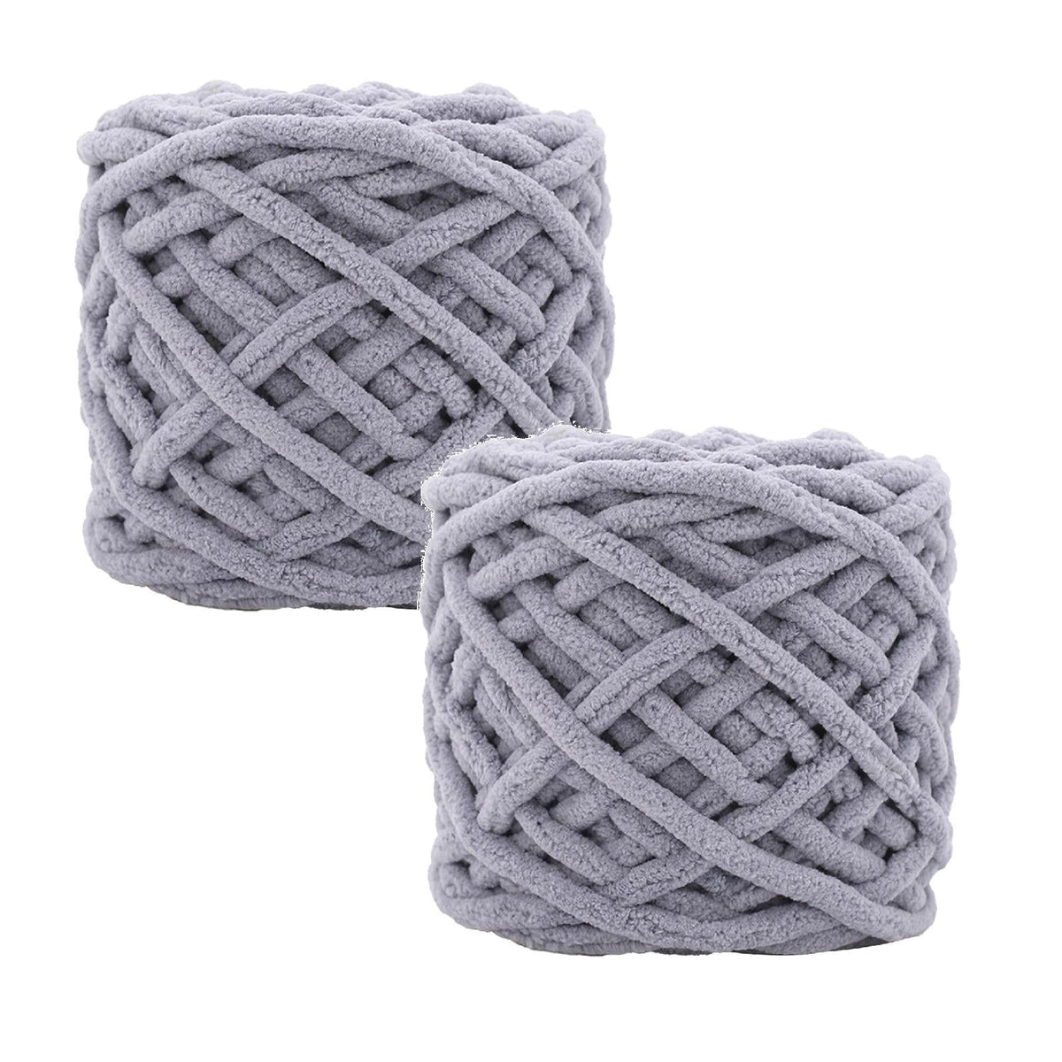1 Pc Blanket Yarn Chunky Knit Chenille Yarn Soft Velvet Yarn Crochet Knitting Blanket Yarn DIY Craft for Knit Sweaters, Blankets, Shoes, Scarves, Clothes, Dark Green