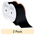 (2 pack) Offray 2.25" x 9' Grosgrain Ribbon, 1 Each