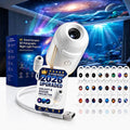 2026 New Upgraded 4K Smart Dynamic 5D Holographic Night Light Projector, 2-in-1 Galaxy & Ocean Star Ceiling Projector with 24 HD Films, 360° Flexible USB Powered Lamp for Bedroom Decor & Car GIft
