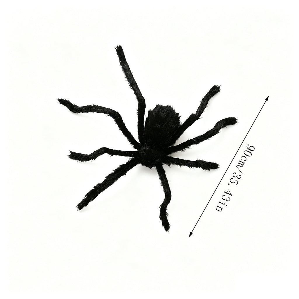 Diceymbol Halloween Animated Crawling Spider Sound Activated Light Up Floor Prop with Creepy Sounds for Party Bar Display 9 Inch