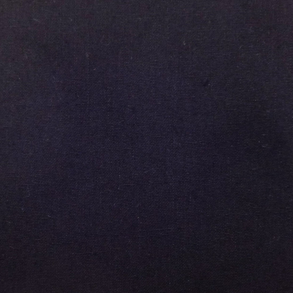 Shason Textile 2 Yard Cut Poly Cotton Fabric, Black, 44" Wide for Craft & Quilting Projects