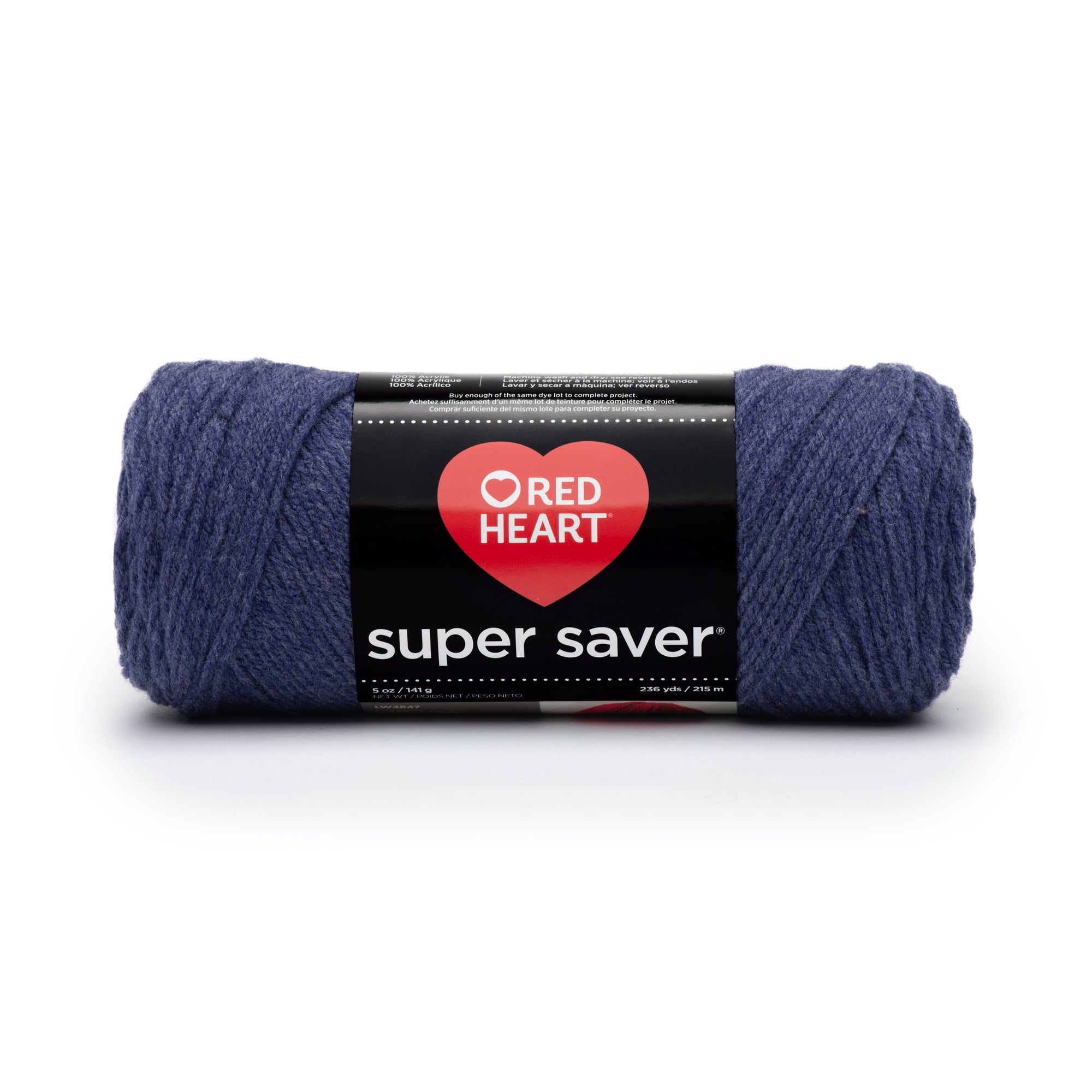 Red Heart® Super Saver® 4 Medium Acrylic Yarn, Bonbon Print 5oz/142g, 236 Yards