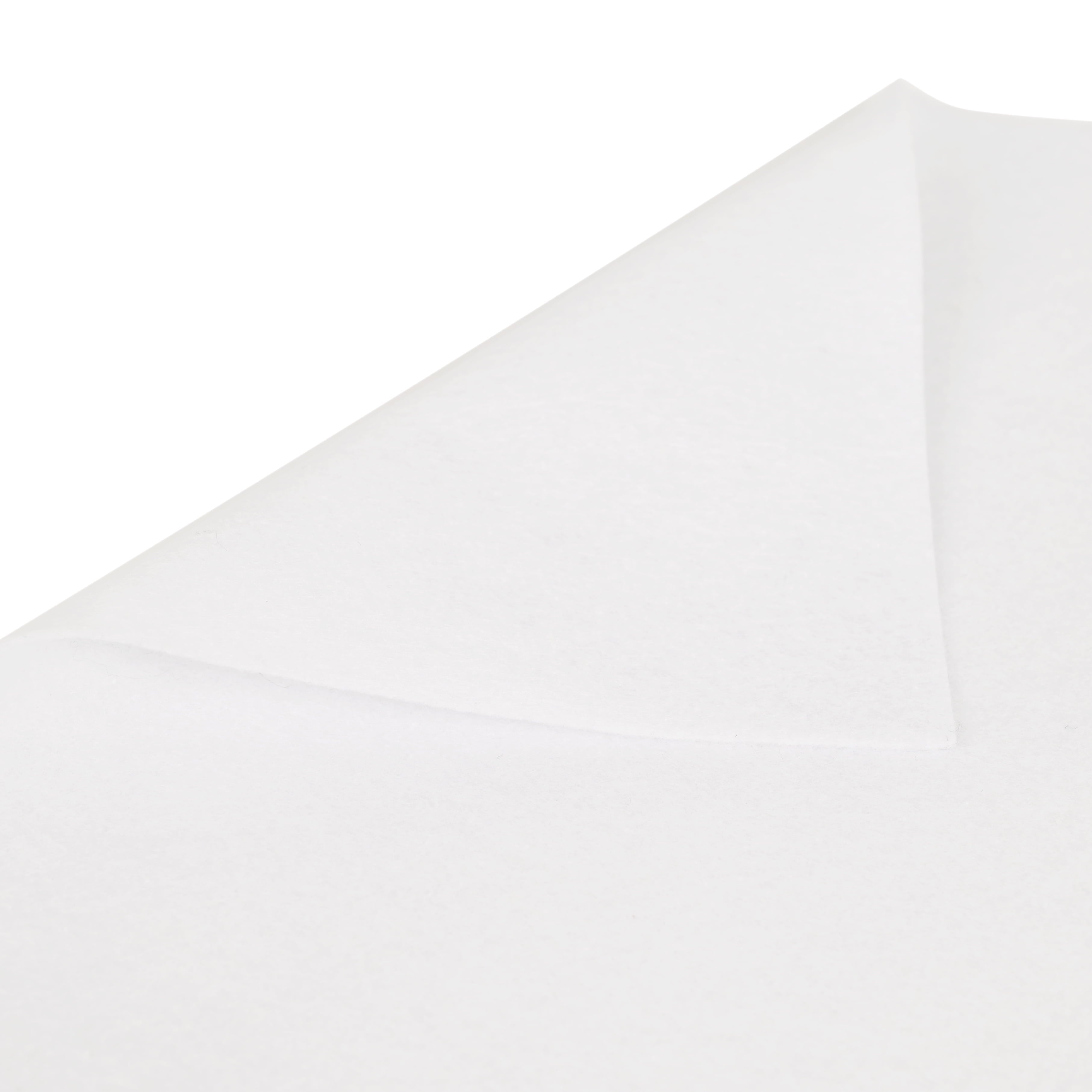Hello Hobby Soft White Felt Craft Sheet, 9" x 12", Ideal for Sewing and Diy Projects