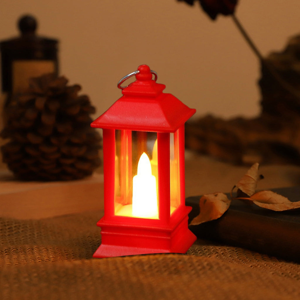 Vintage Lantern Decorative LED Flameless Candle, Hanging Lantern Portable Led Lantern for Indoor Outdoor Garden Yard Home Decor