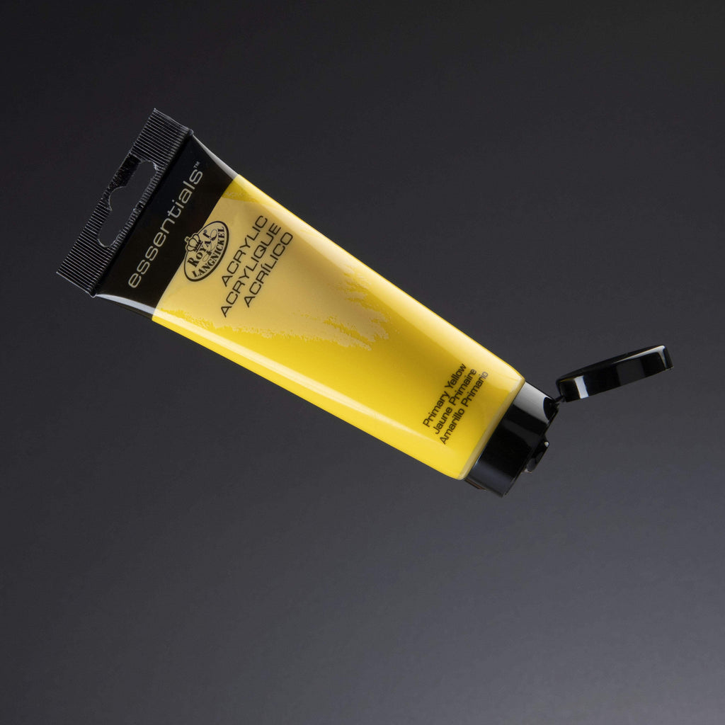 Royal & Langnickel Essentials 120ml Primary Yellow Acrylic Artist Paint