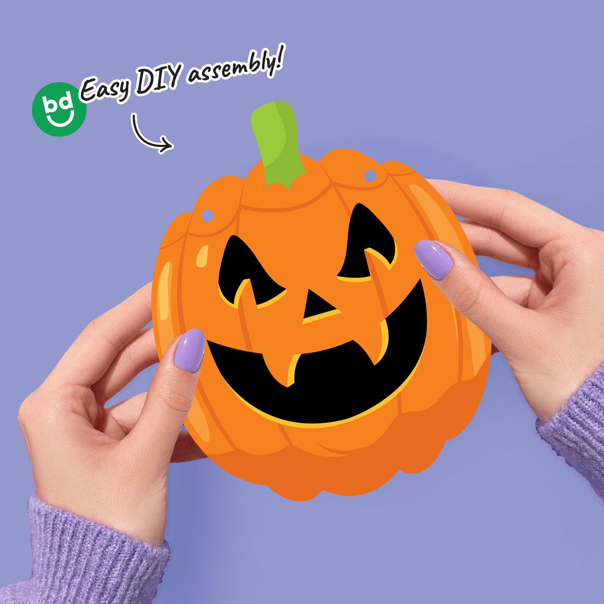 Big Dot of Happiness Halloween Monsters Garland Banner, 30 Feet of Cord, 15 Paper Skeleton, Dracula, Frankenstein, Mummy, and Jack-O'-Lantern Shapes
