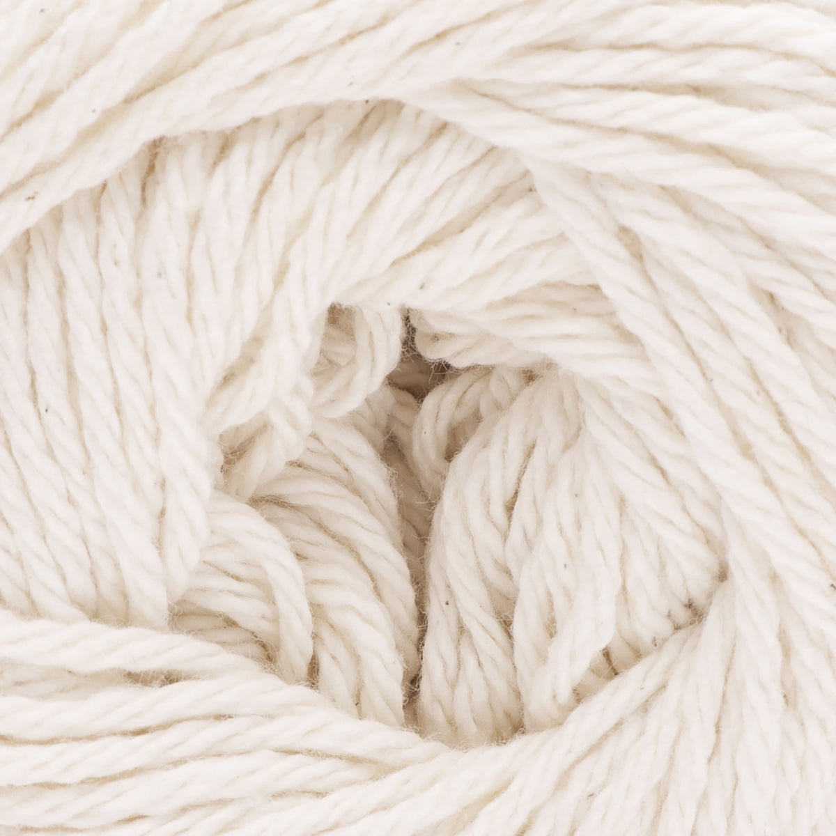 (3 pack) Peaches & Creme Solid 4 Medium Cotton Yarn, Ecru 2.5oz/70.9g, 120 Yards