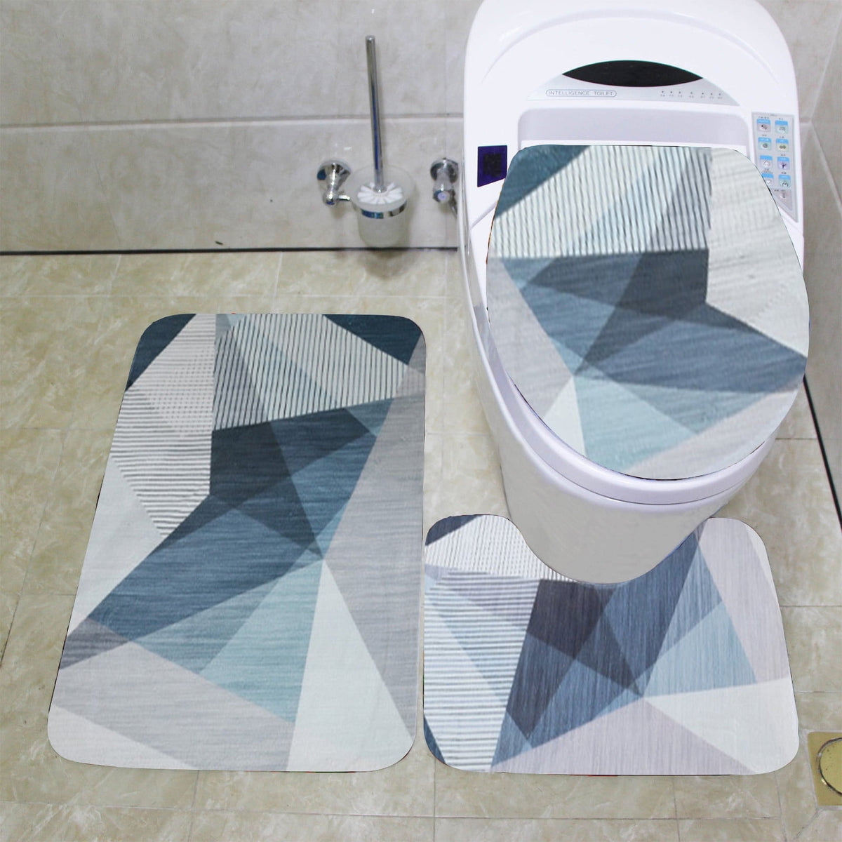 YZEGDCH Bathroom Rugs Yellow Extra Soft Rugs Absorbent Quick Dry Machine Washable