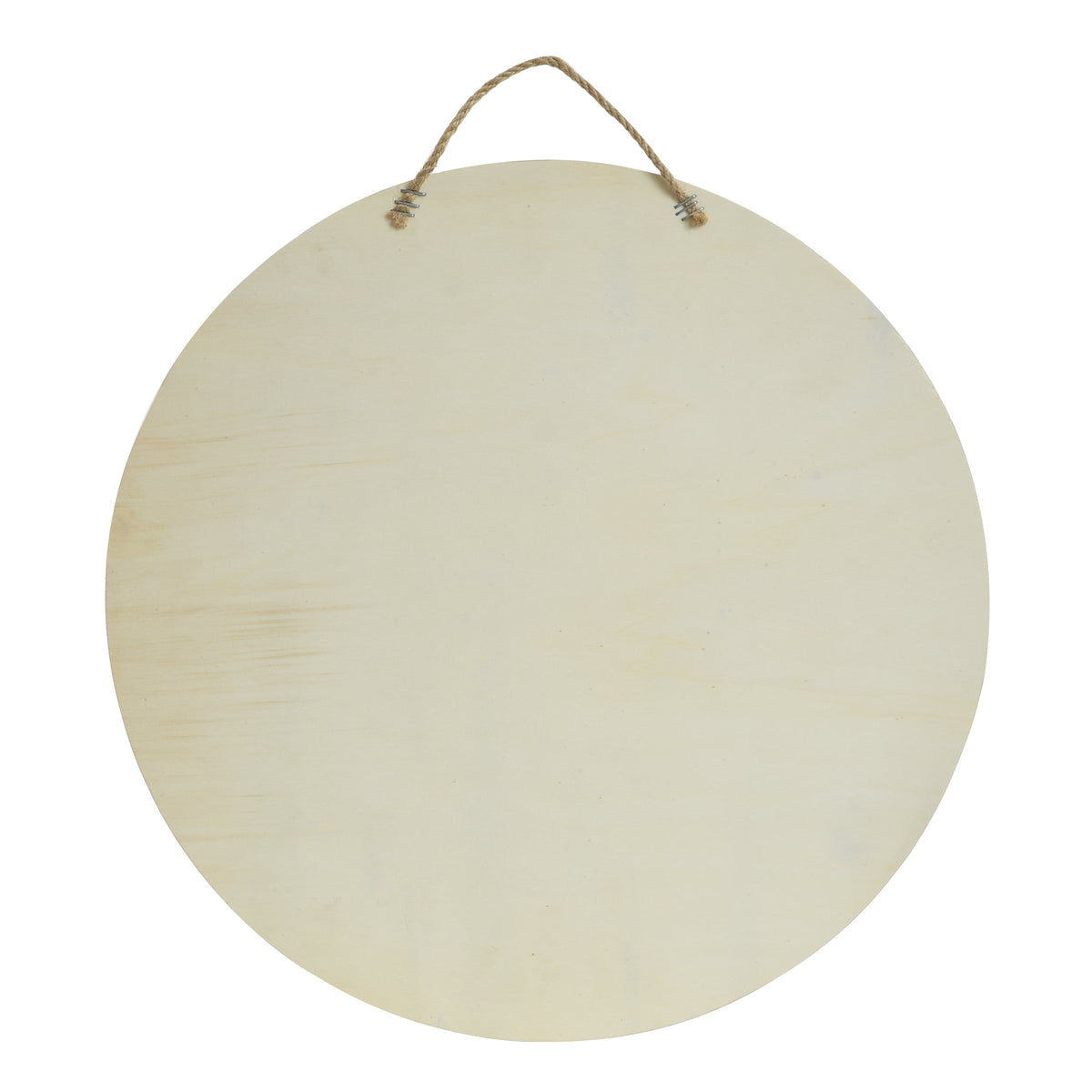 Stylecraft Unfinished Round Natural Wood Plaque 15.75" 0.61 lbs. (1 Piece)