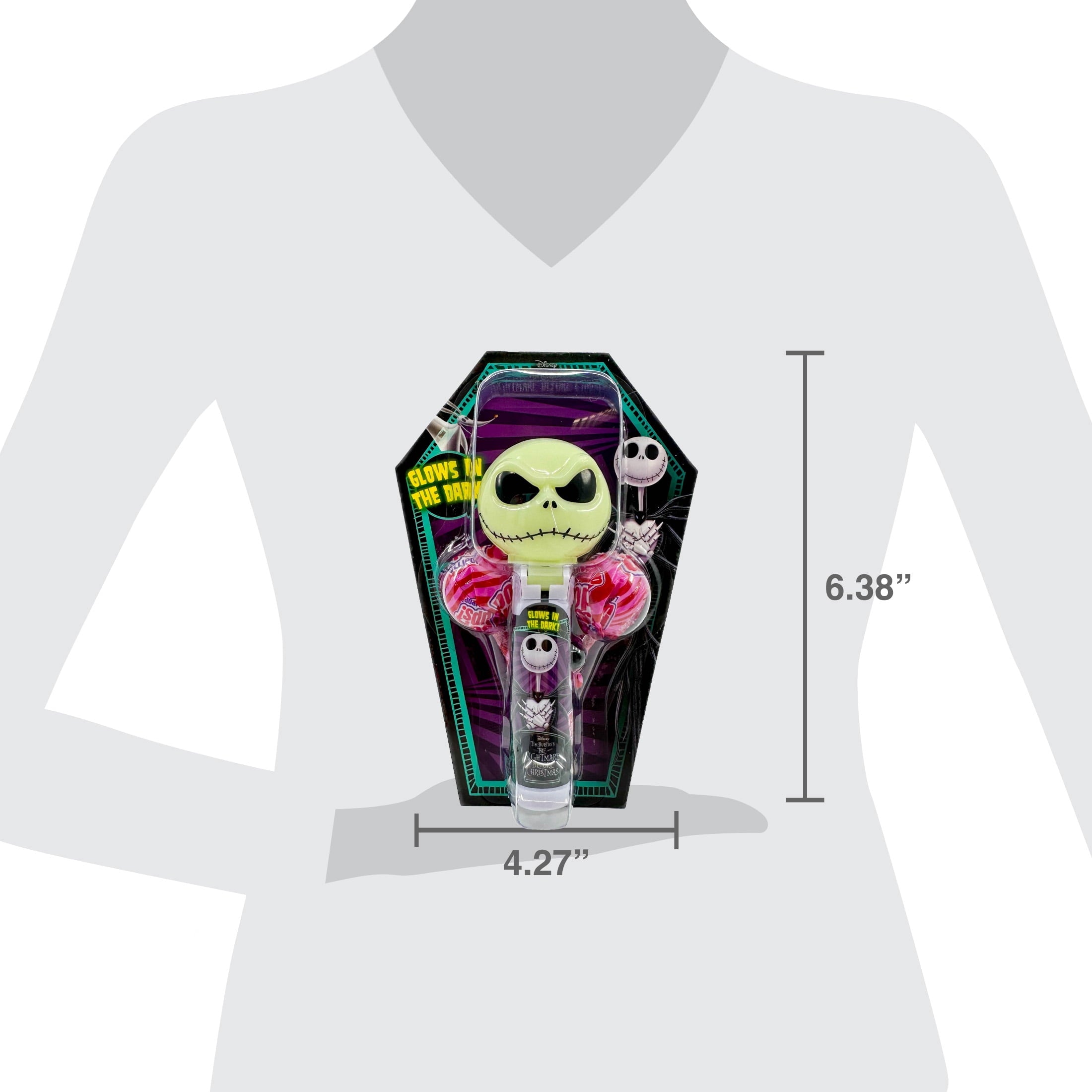 Flix Candy NBC Jack Pop Ups Lollipops – Multiflavor, 1 Count Coffin Box