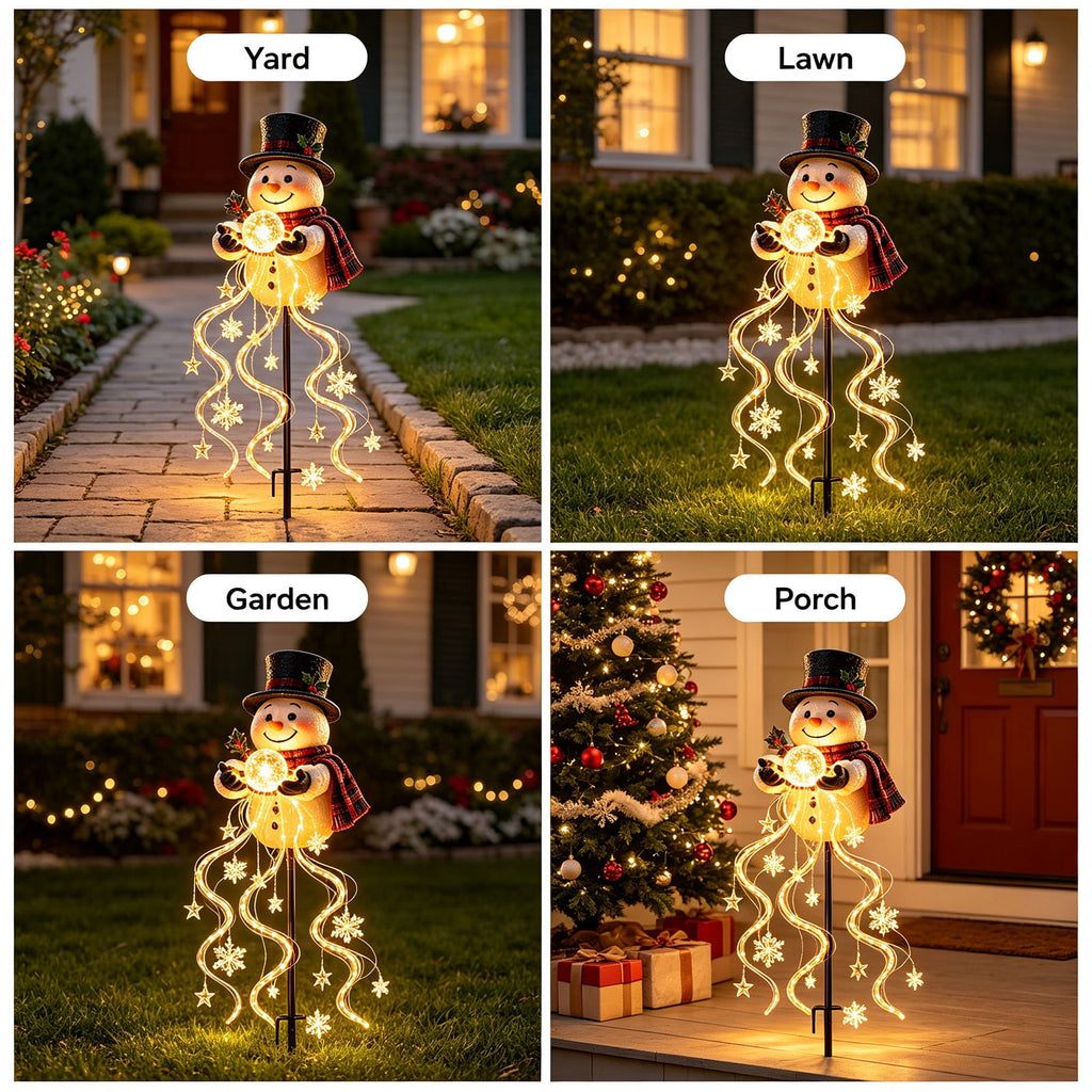 Stijggn Witch Hat Lights Halloween Glowing Lights, Waterproof Hanging Witch Hat Decorations, Warm Light Festival Ornaments for Indoor Outdoor Yard Garden Party Halloween Decor