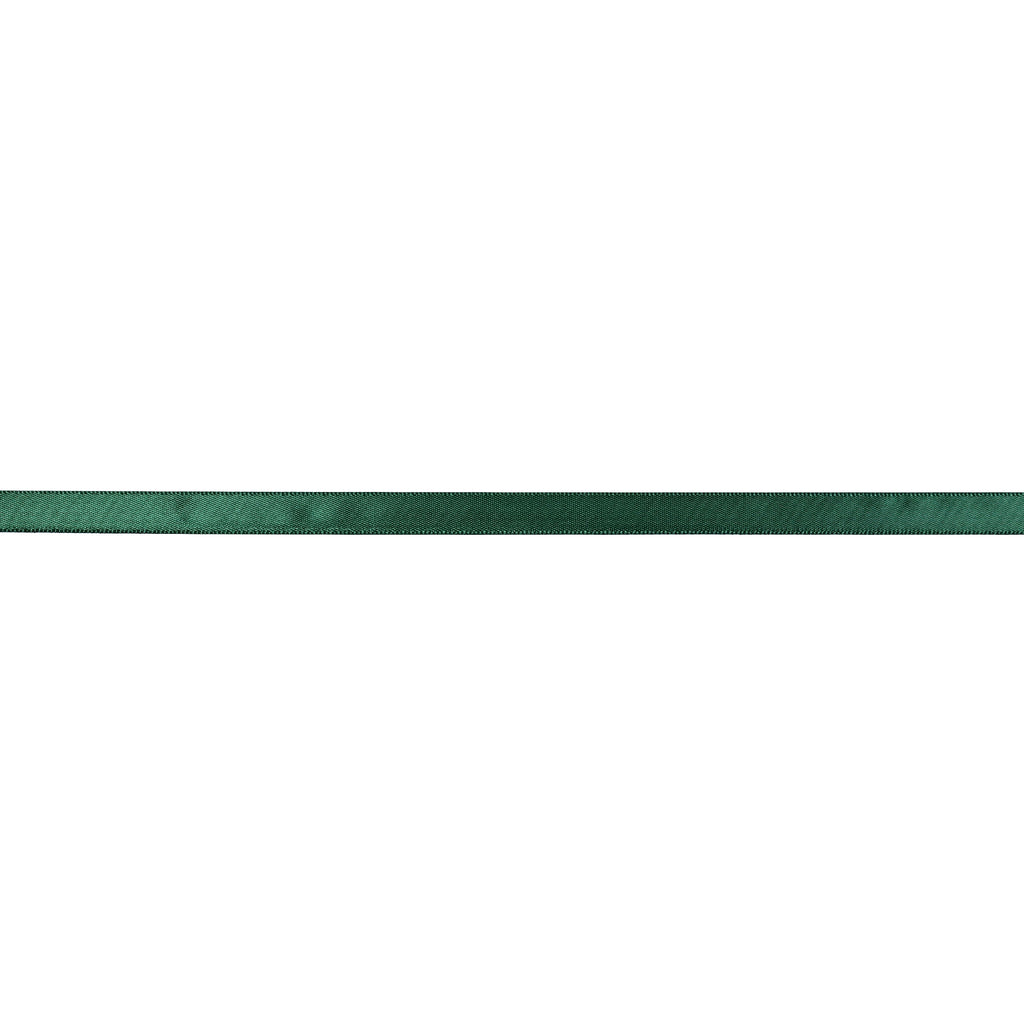 Gwen Studios 3/8" Forest Green Satin Ribbon, 6 Yards