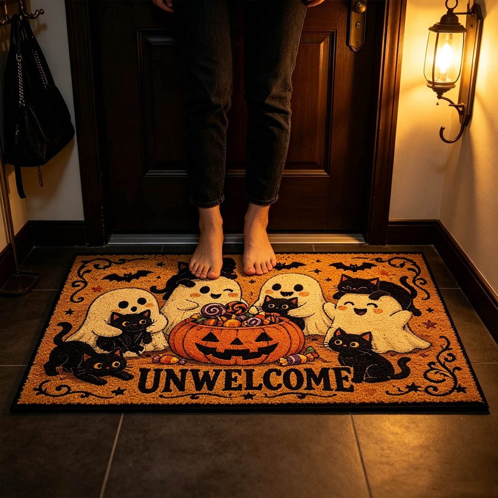 Halloween Doormat Halloween Home Decoration Doormats, Create A Holiday Atmospheres 40*60cm Halloween Party Supplies