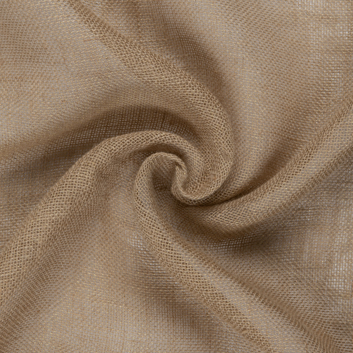 Allen Company Folded & Precut Jute Burlap Craft Fabric, 46"W x 2-Yards, Natural
