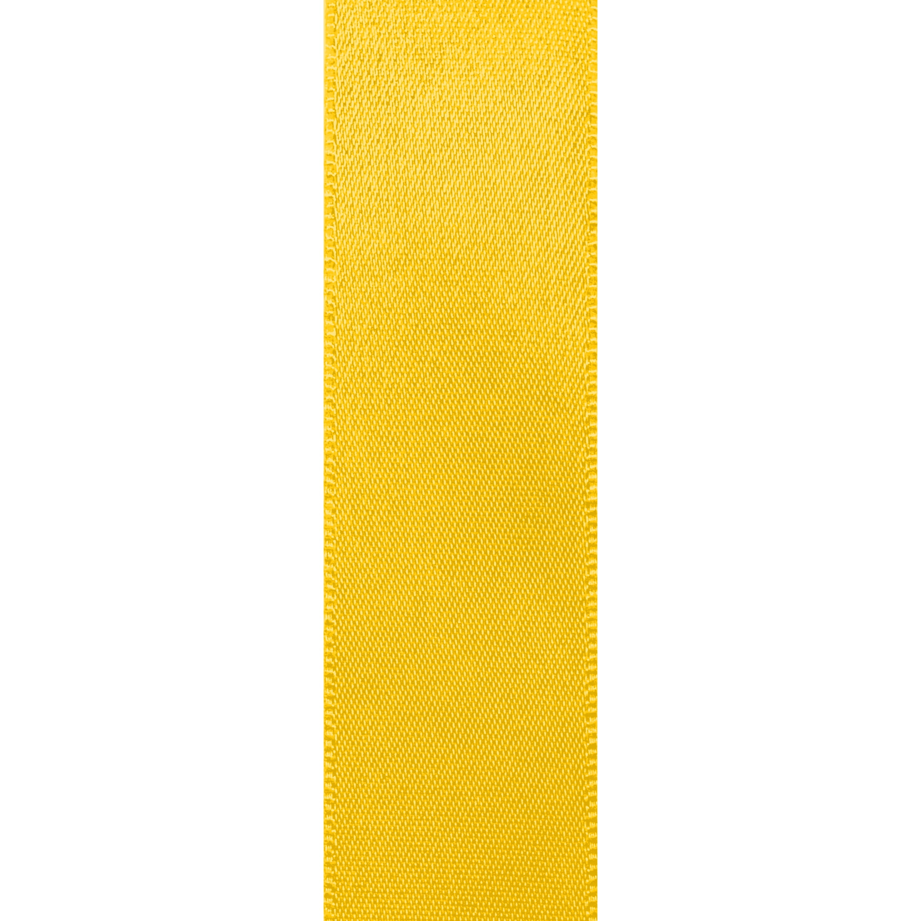 White Single Faced Satin Ribbon, 7/8" x 100 Yards by Gwen Studios
