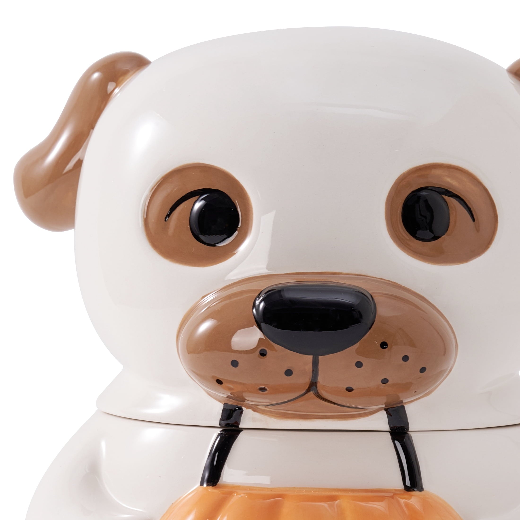 Way to Celebrate Halloween Ghost Dog Ceramic Cookie Jar