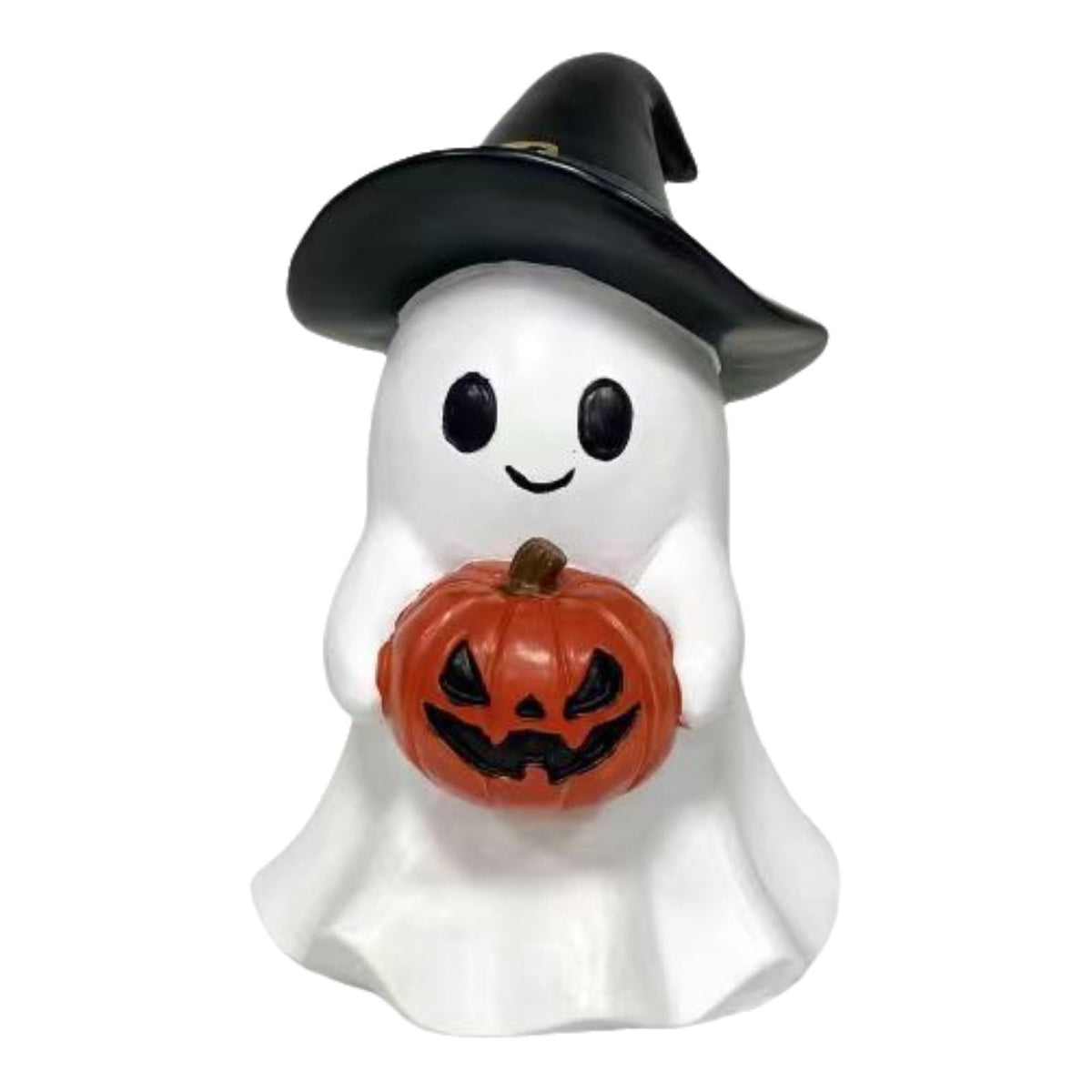 Ghost Bubble Bath LampHalloween Bathroom Decor Gifts Under 20 Bathtub Ghost & Dog Resin Figurine, Warm LED Halloween Tabletop Decor for Bathroom, Bedroom, Kids Room & Fall Home Accent