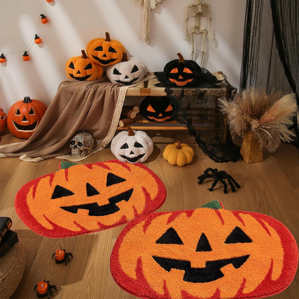 Halloween Bathroom Decor Fall Bathroom Decor Halloween Rug Kitchen Decor Bath Mat Fall Bathroom Rugs Halloween Decor Halloween Decorations Room Decor