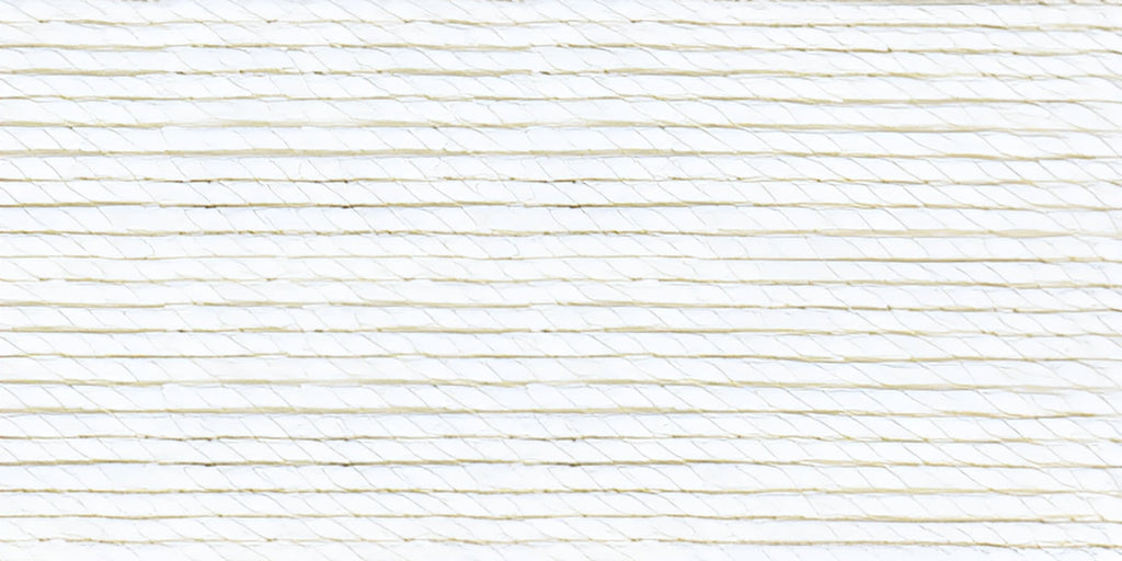 Red Heart Fashion Cotton Size 3 Mercerized White Yarn, 1 Each