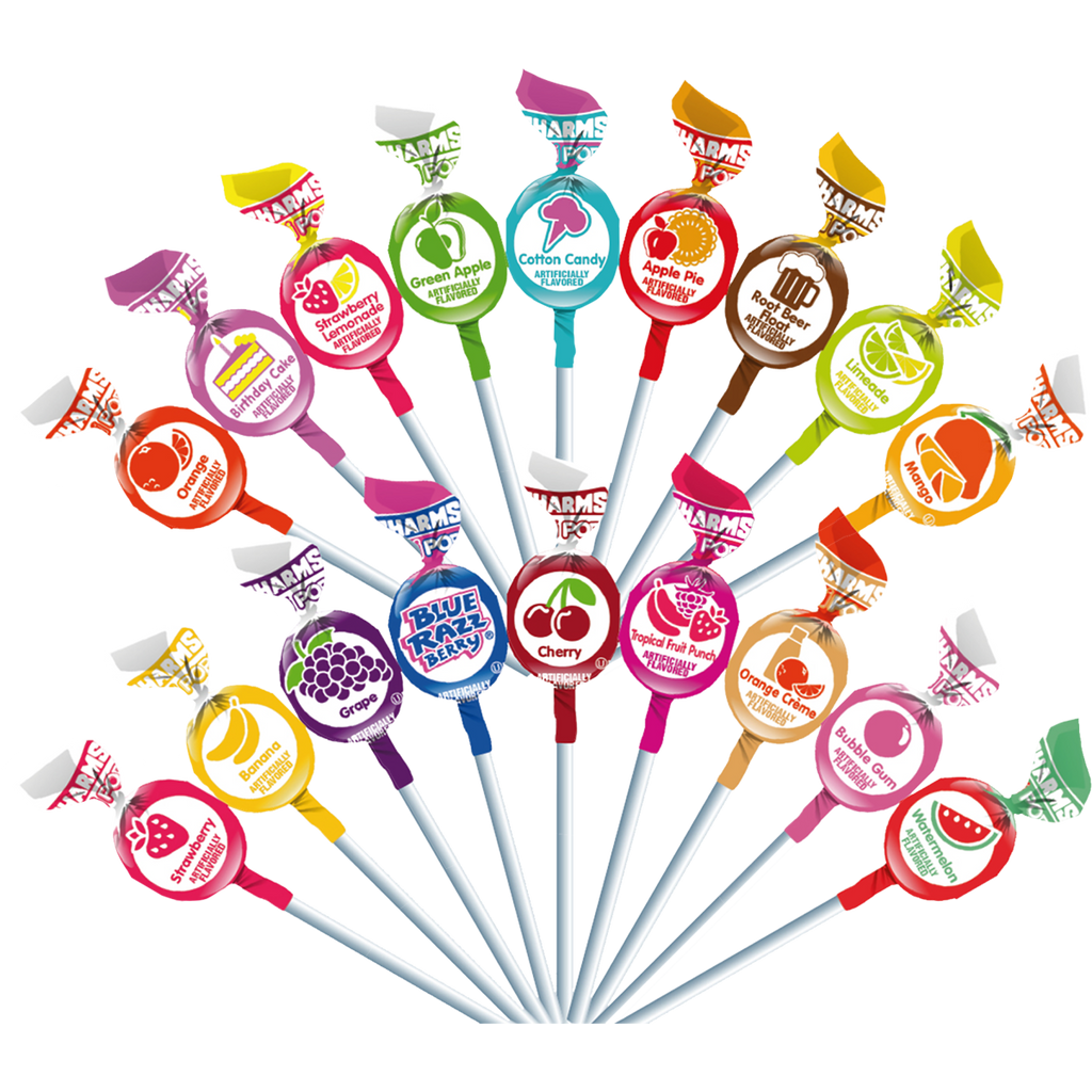 Charms Halloween Mini Lollipops Bag 5.05 lb, 450 Count. Individually Wrapped Halloween Lollipops. Gluten Free & Peanut-Free