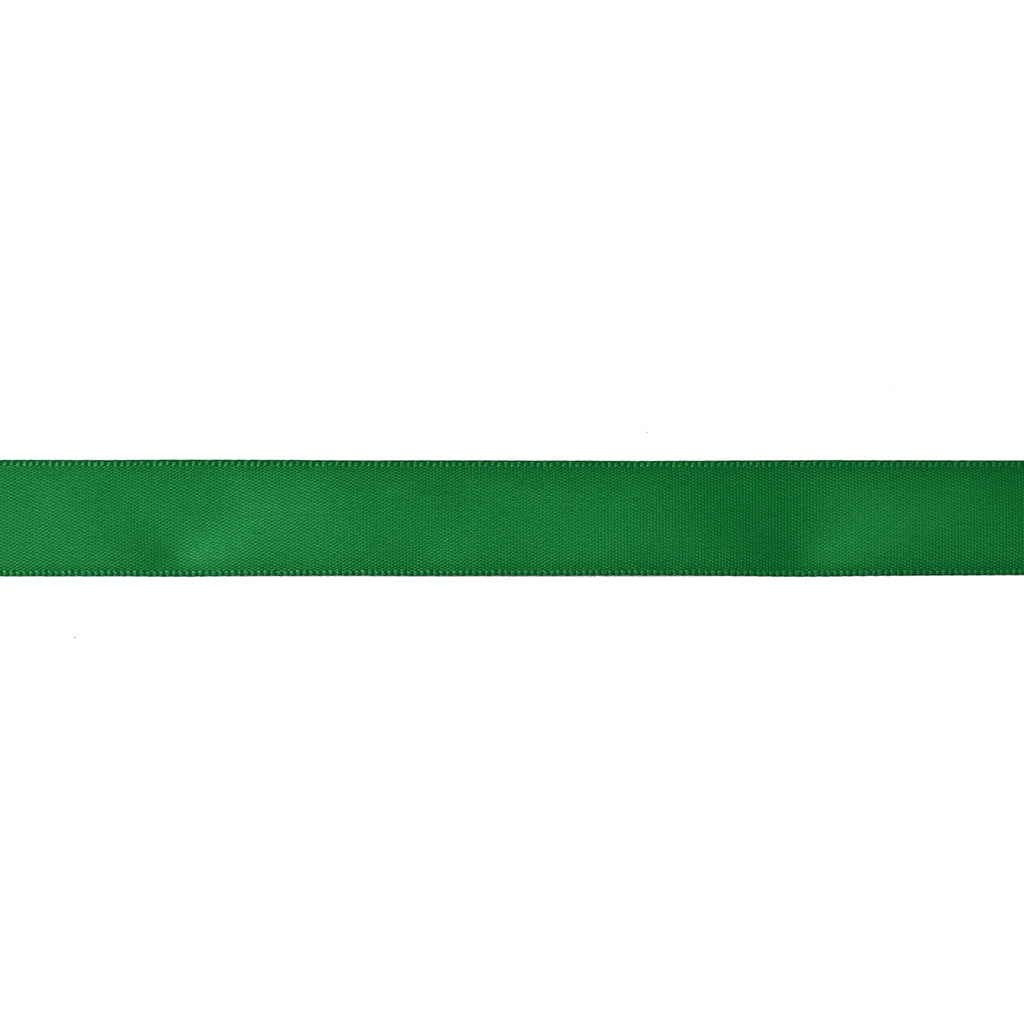 Gwen Studios 5/8" Emerald Green Satin Ribbon, 6 yards