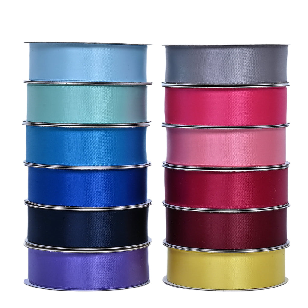 Hello Hobby 7/8" Navy Satin Ribbon, 6 Yards