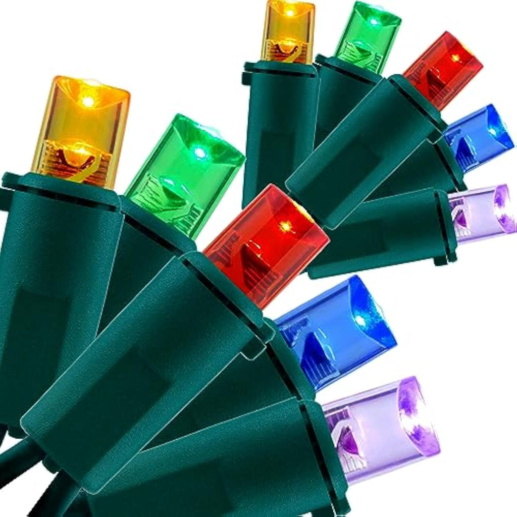 Wick's Outdoor Living LED 5MM Multi-Color Holiday Lights, 50 FT in length, 150 CT, and 6 different color options