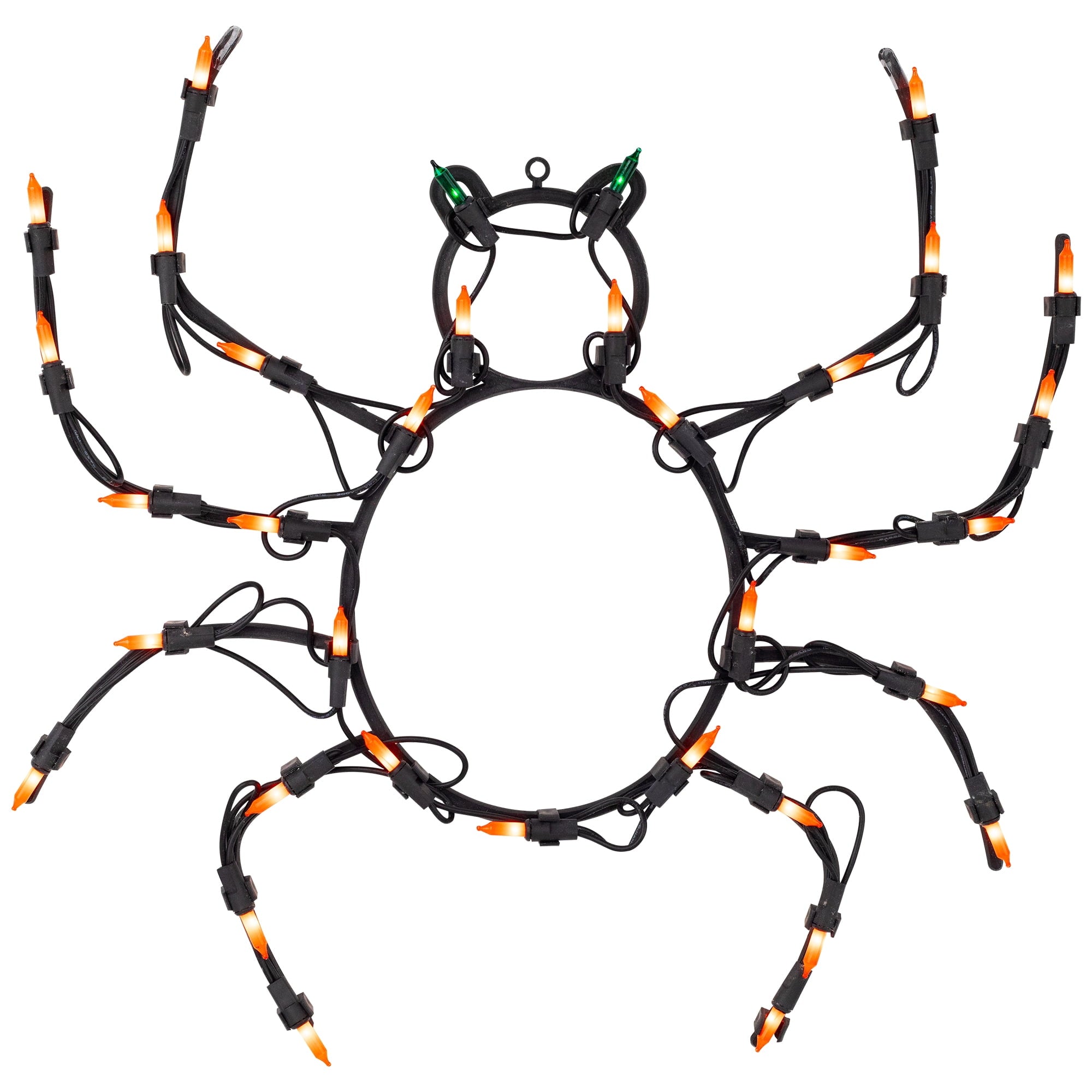 Northlight Lighted Spider Halloween Window Decoration - 14"