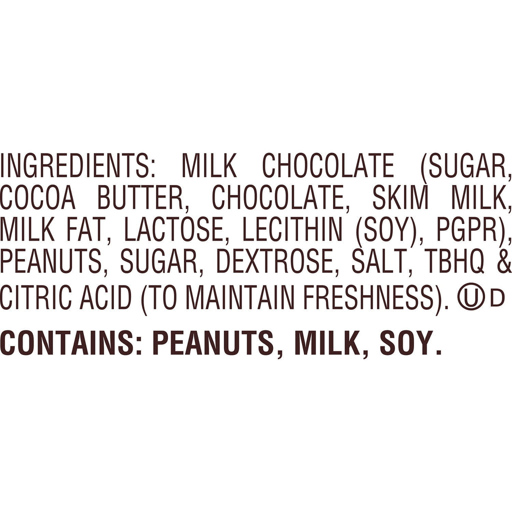 Reese's Miniatures Milk Chocolate Peanut Butter Cups Halloween Candy, Bag 9.92 oz