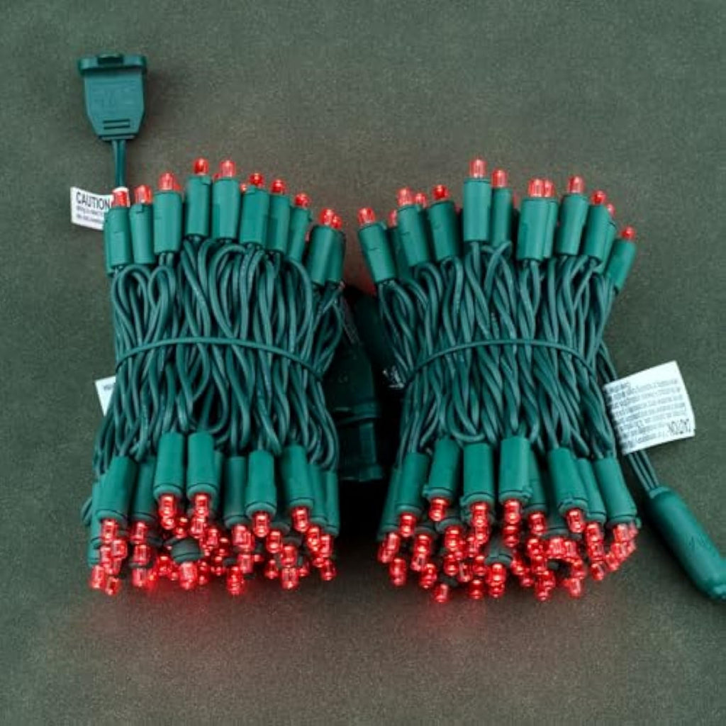 Wick's Outdoor Living LED 5MM Multi-Color Holiday Lights, 50 FT in length, 150 CT, and 6 different color options