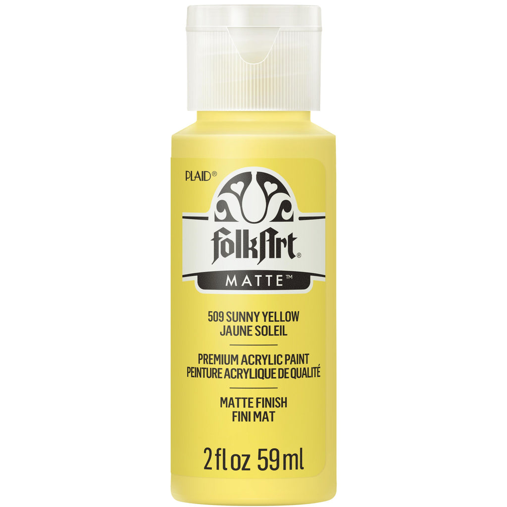 FolkArt Acrylic Craft Paint, Matte Finish, Wicker White, 2 fl oz