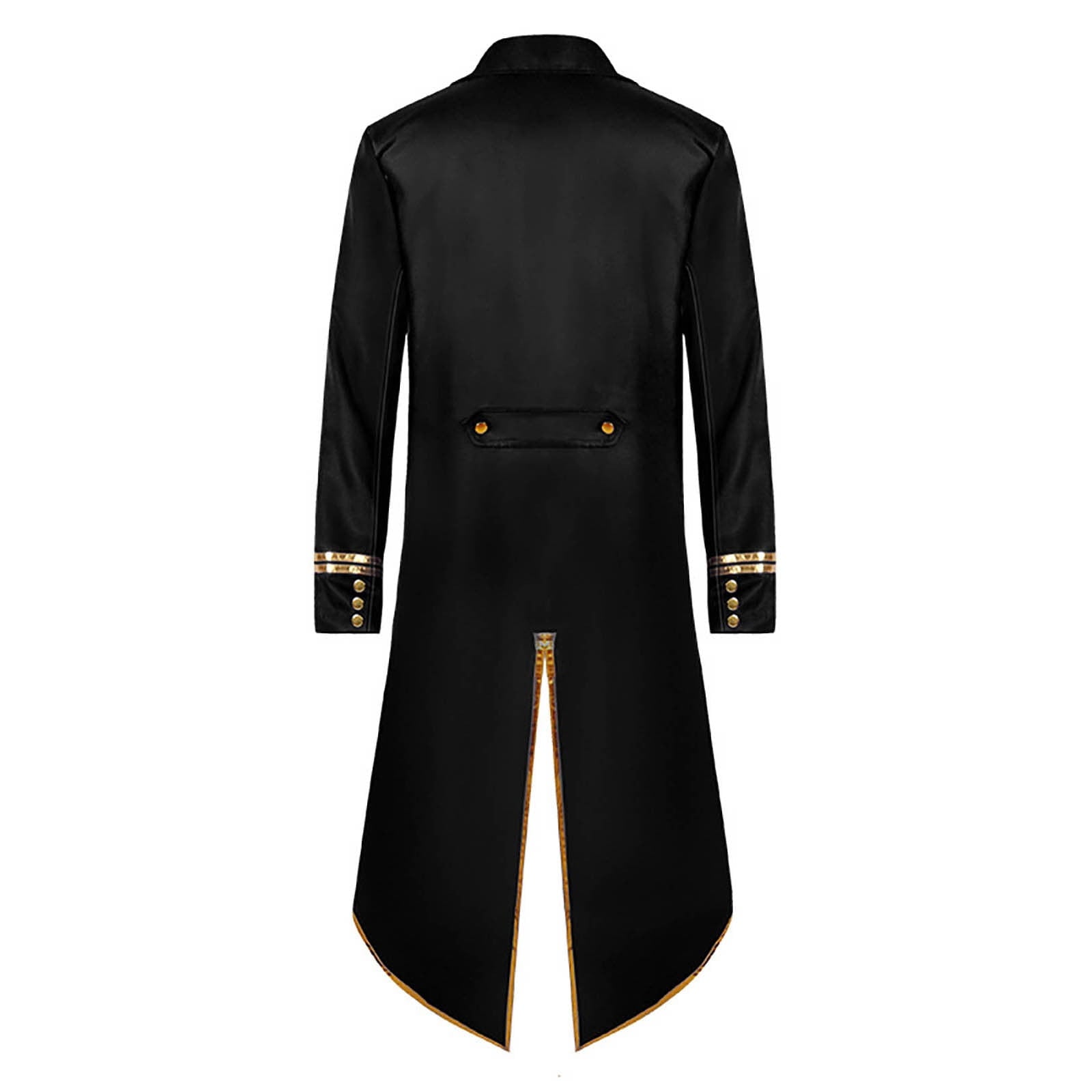 Men Clearance LYXSSBYX Mens Jackets Fall Fashion Halloween Men's Costume Men's Mid Length Retro Tuxedo Costume