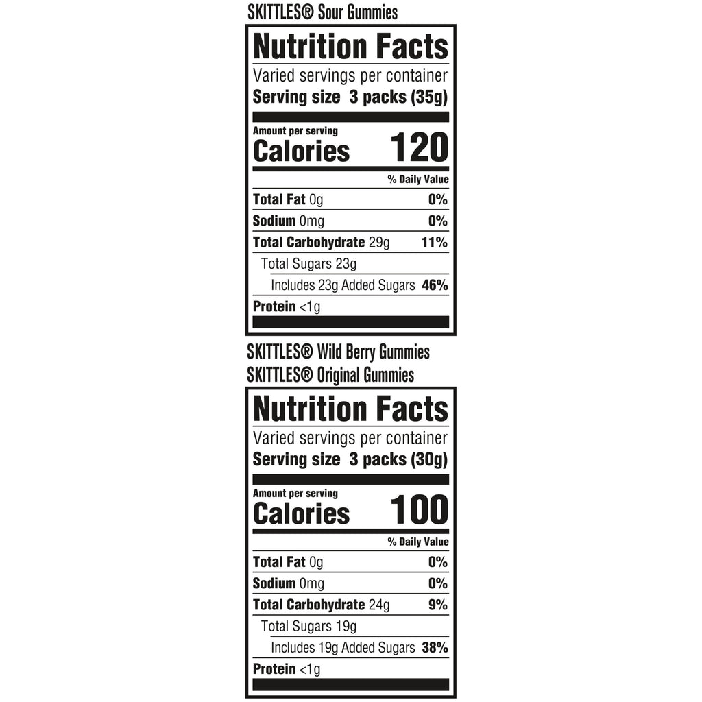 Skittles Gummies Fun Size Halloween Candy Variety pack Gummies Mix - 16.15 oz Bulk Bag
