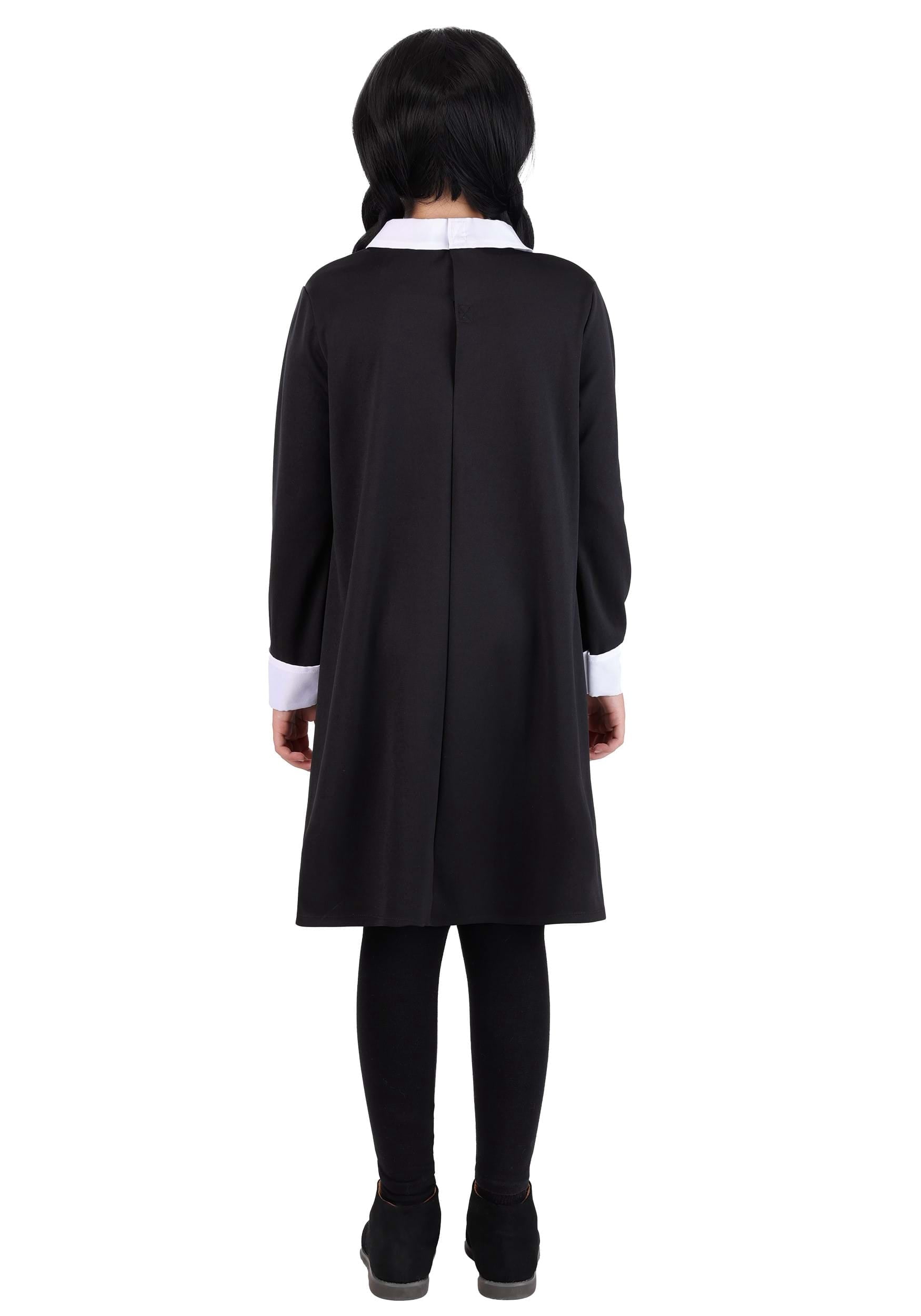 Girl's Essential Wednesday Addams Costume