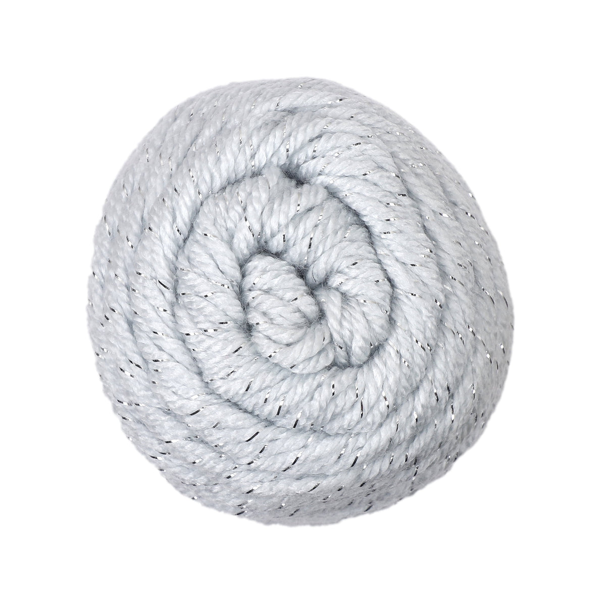Mainstays Sparkle Acrylic Yarn, 5 oz, Platinum Silver