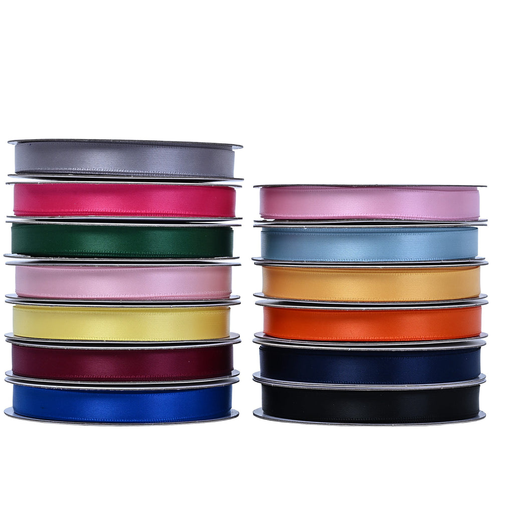 Hello Hobby 3/8" Yellow Gold Satin Ribbon, 6 Yards