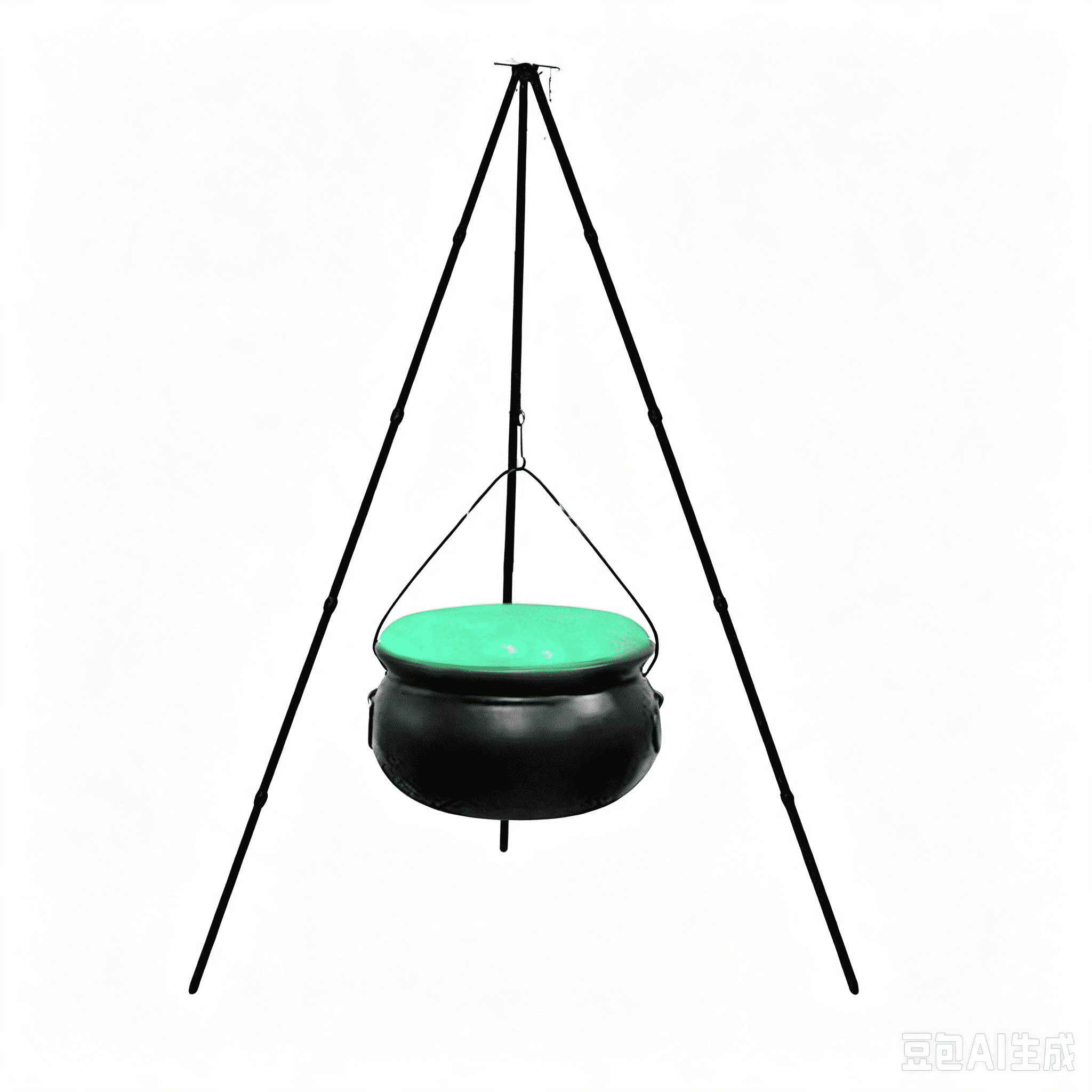 Muecwrye Halloween Decorations Outdoor, Halloween Clearance! Halloween Witches Cauldron with Lights, DIY Bubbling Cauldron Set Decor for Home Porch Outside, Halloween Party Supplies( Without Tripod)