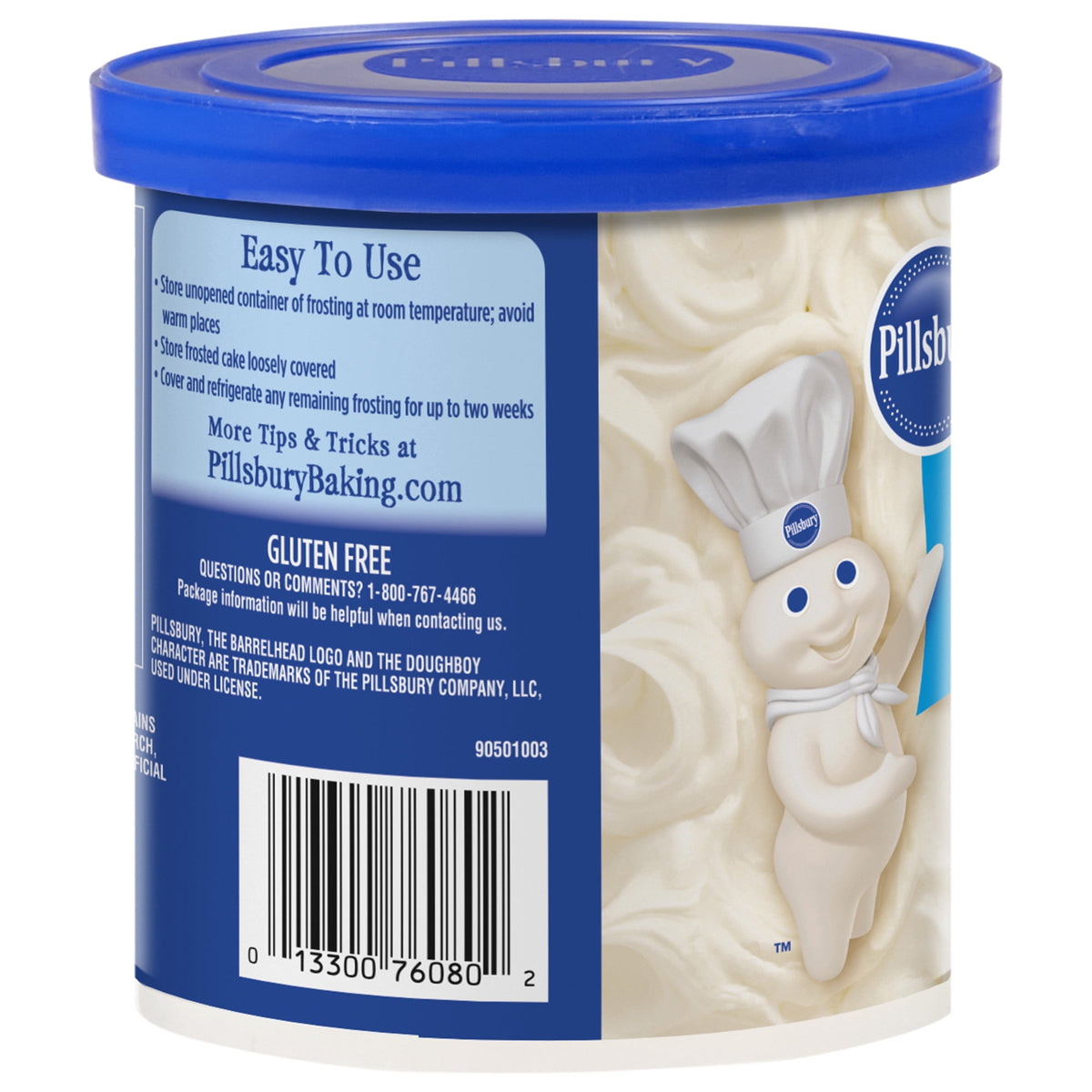 Pillsbury Creamy Supreme Vanilla Frosting, 16 oz Tub