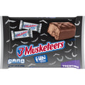 3 Musketeers Fun Size Chocolate Halloween Candy Bars, Treat Size - 7.34 oz Bag