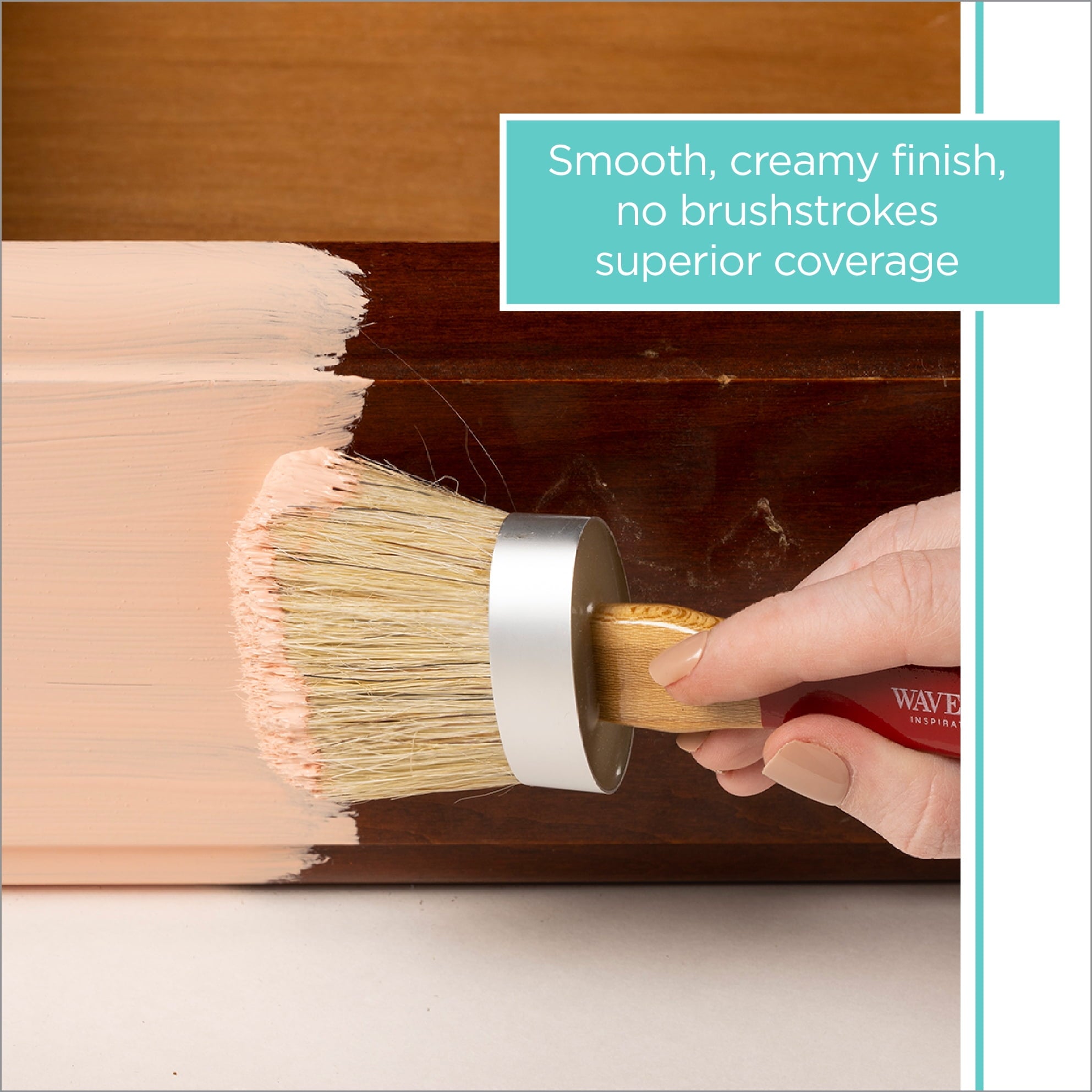 Waverly Inspirations Chalk Paint, Ultra Matte Finish, White, 8 fl oz