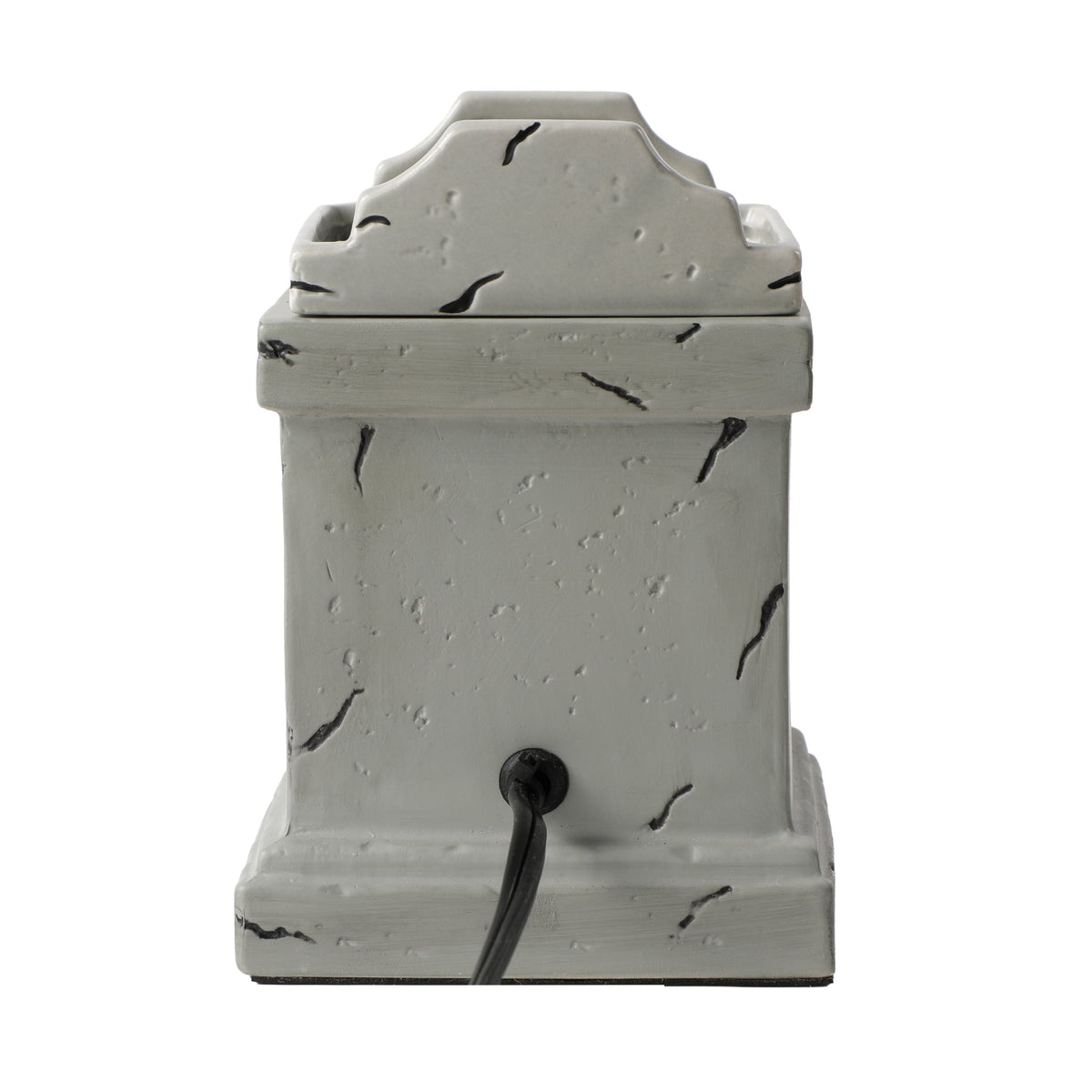 Better Homes & Gardens Halloween Ceramic Electric Plug-in Wax Melt Warmer with Farm Apple Pumpkin Wax Melts, Spooky Ghost