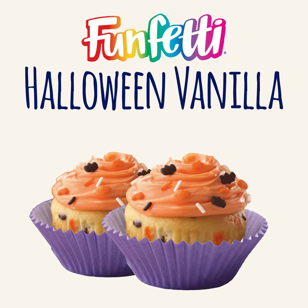 Pillsbury Funfetti Halloween Vanilla Frosting, 15.6 Oz Tub