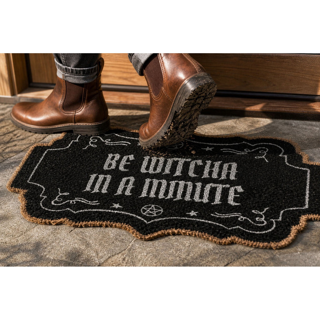 2026 Halloween Outdoor Decorations Halloween Ghost Doormat 50x80 Cm Black And Orange Checkered For Front Doors Porches And Holiday Decorations