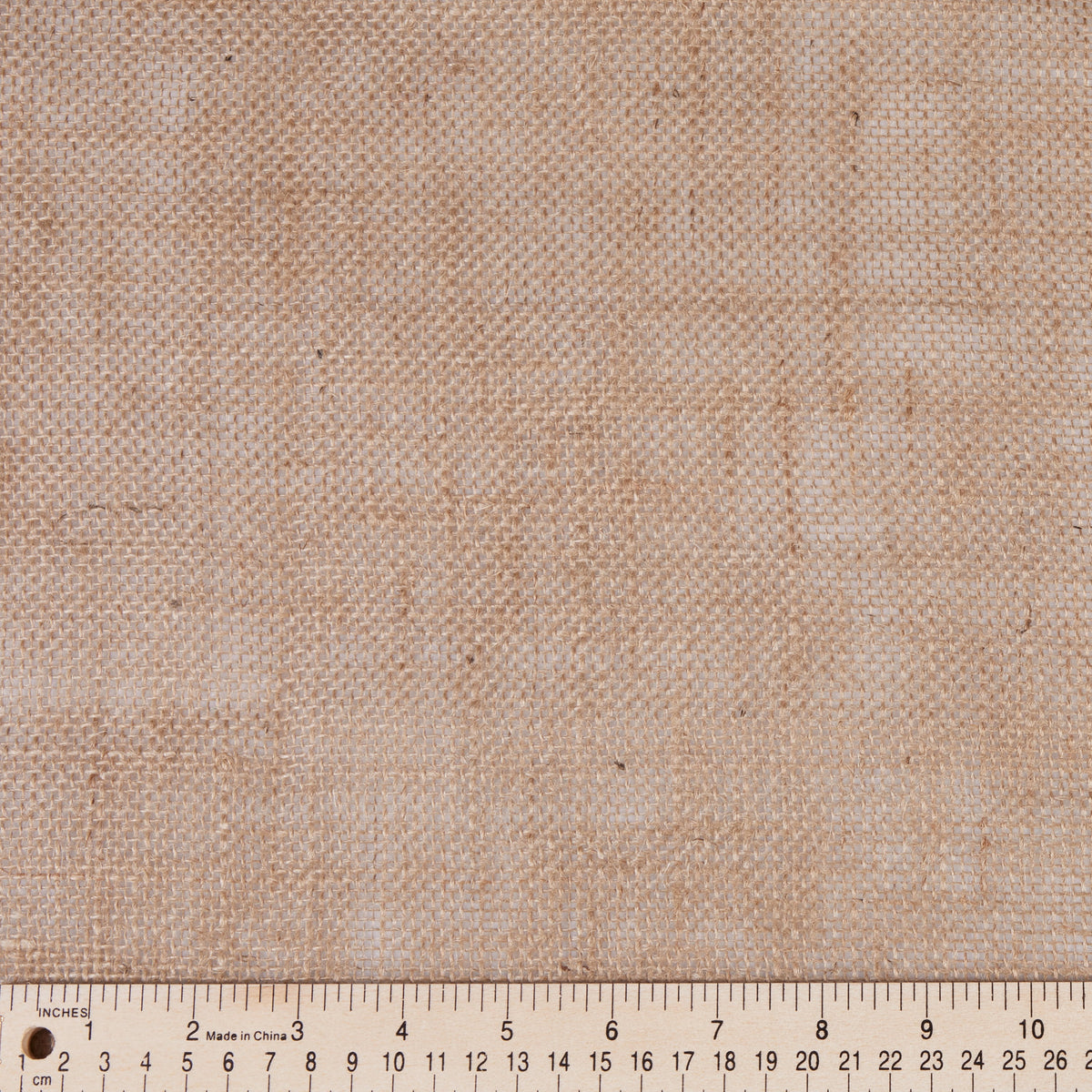 Allen Company Folded & Precut Jute Burlap Craft Fabric, 46"W x 2-Yards, Natural
