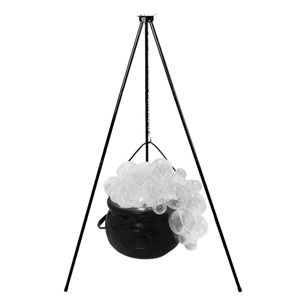 Muecwrye Halloween Decorations Outdoor, Halloween Clearance! Halloween Witches Cauldron on Tripod with Lights, DIY Bubbling Cauldron Set Decor for Home Porch Outside, Halloween Party Supplies