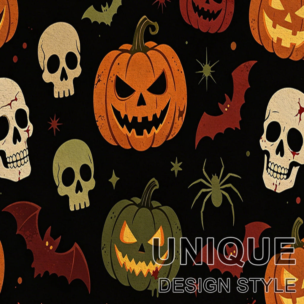 YIMEIS Halloween Pumpkin Lanterns 1Pc Flannel Mat and Kitchen Rugs,Soft Non-slip,Perfect for Home Bathroom